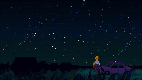 A Peaceful Meteor Evening Live Wallpaper