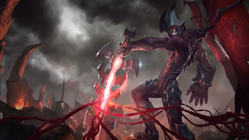 Aatrox - The Darkin Blade - League of Legends Live Wallpaper