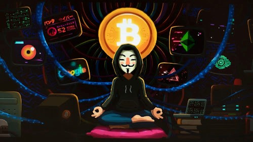 Anonymous Bitcoin Live Wallpaper