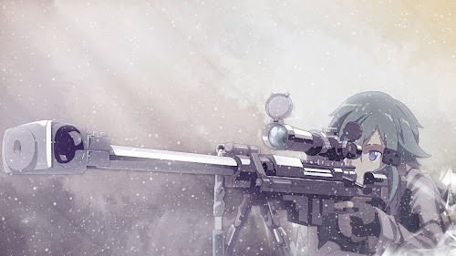 Asada Shino Sniper Live Wallpaper