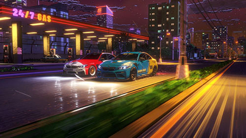 BMW M2 - Drive Downtown Live Wallpaper