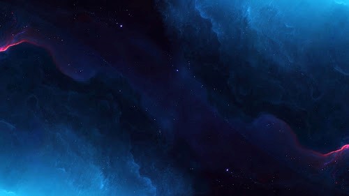 Blue Nebula Live Wallpaper