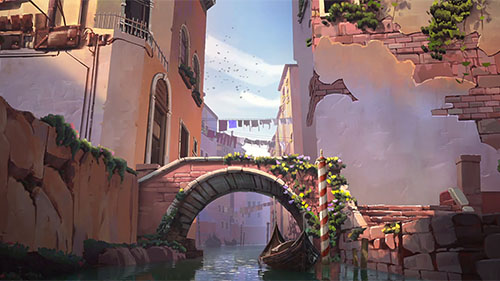 Bridge Over The Canal - Valorant Live Wallpaper