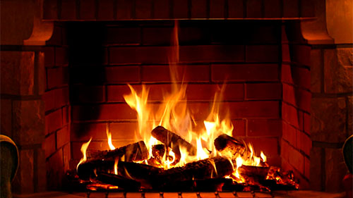 Burning Fireplaces Live Wallpaper