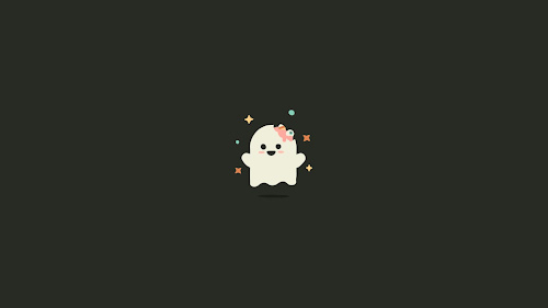 Cute Halloween Ghost Live Wallpaper