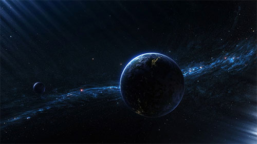 Earth in Space Live Wallpaper