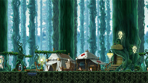 Ellin Forest - Altaire Camp - MapleStory Live Wallpaper