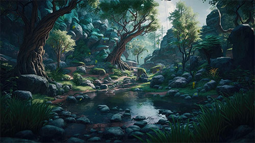 Fantastic Forest Live Wallpaper