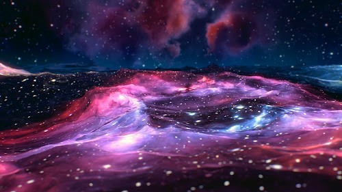 Galaxy Ocean Live Wallpaper