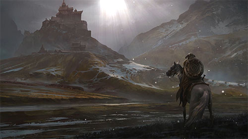 Going to Whiterun - The Elder Scrolls V: Skyrim Live Wallpaper
