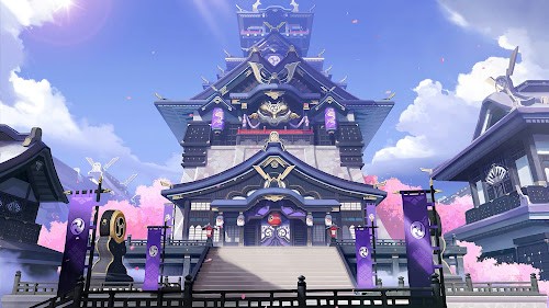 Inazuma Castle Live Wallpaper