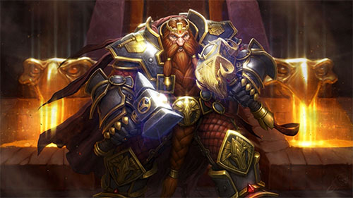 King Magni Bronzbeard - World of Warcraft Live Wallpaper