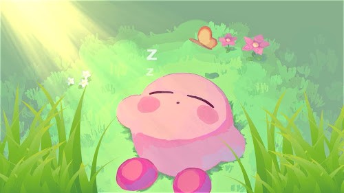 Kirby Sleeping Live Wallpaper