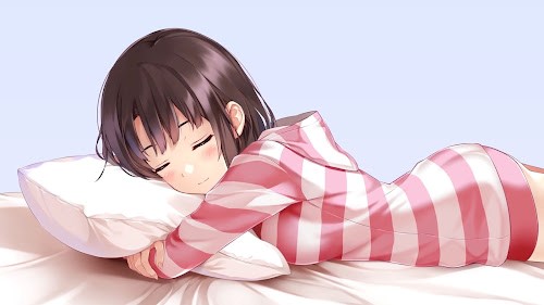 Megumi Kato Sleep Live Wallpaper