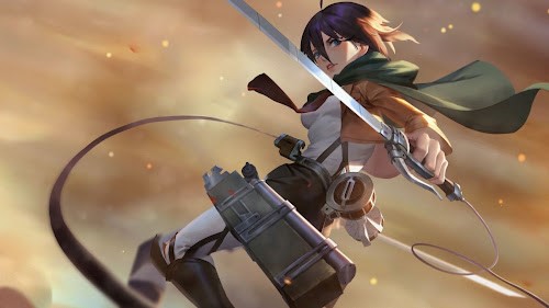 Mikasa - Attack on Titan Live Wallpaper