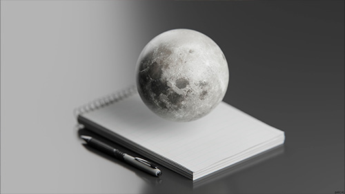 Moon Sketch Live Wallpaper