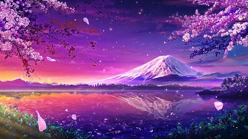 Mount Fuji Anime Live Wallpaper