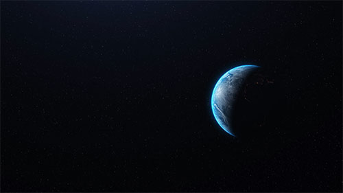Planet Earth - Stars Moving Live Wallpaper
