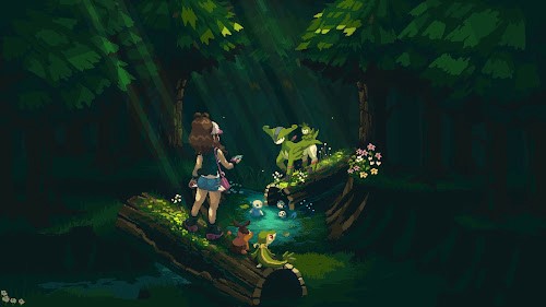 Pokemon - Pinwheel Forest Live Wallpaper