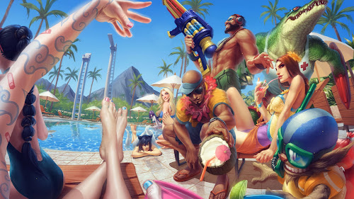 Pool Party 2022 - League of Legends Live Wallpaper