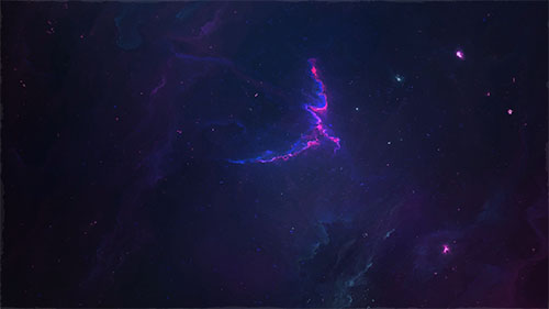 Purple Nebula Live Wallpaper