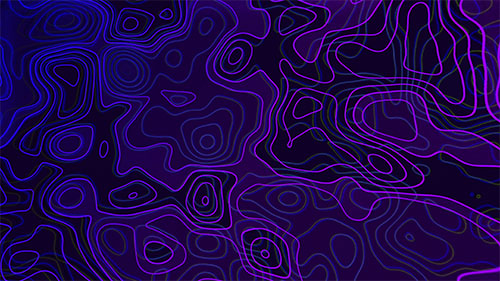 Purple Topographic Live Wallpaper