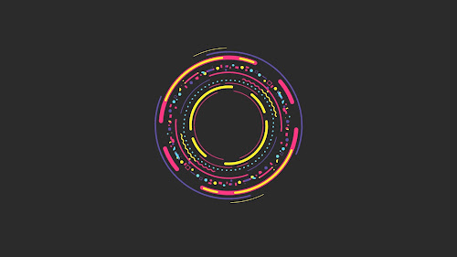 Rainbow Circle Live Wallpaper