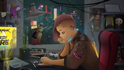 Rainy City - Cyberpunk Live Wallpaper