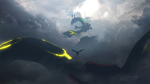 Rayquaza - Pokémon Live Wallpaper