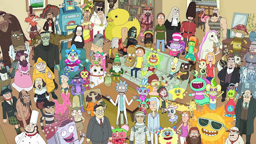 Rick, Morty and Friends Live Wallpaper