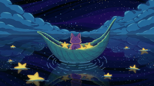 Sea of Stars - Purrple Cat Live Wallpaper