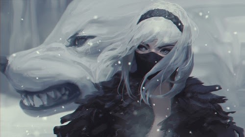 Snow Wolf Live Wallpaper