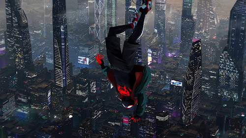 Spider-Man Free Fall Live Wallpaper