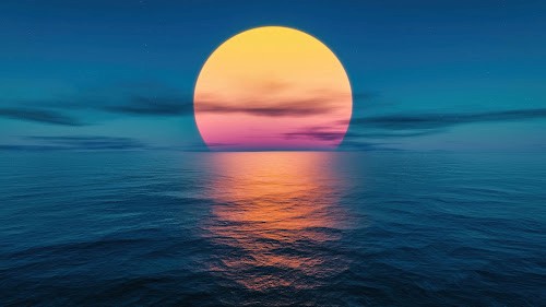 Sunset Ocean Live Wallpaper