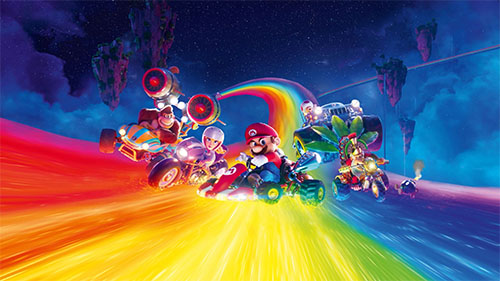 The Super Mario Bros. Movie - Mario Kart Live Wallpaper