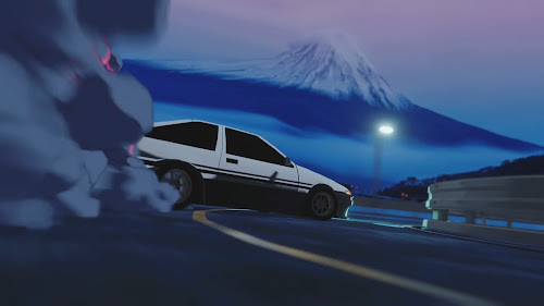 This is Real Drifting - Initial D Live Wallpaper