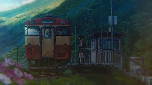 Train Rain - Kimi No Na Wa Live Wallpaper