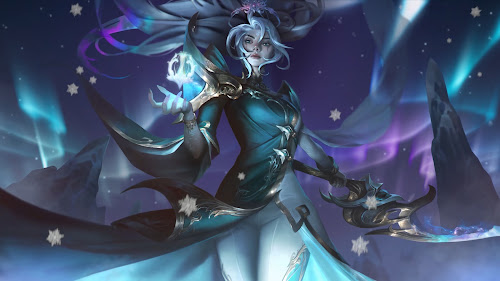 Winterblessed Diana Live Wallpaper