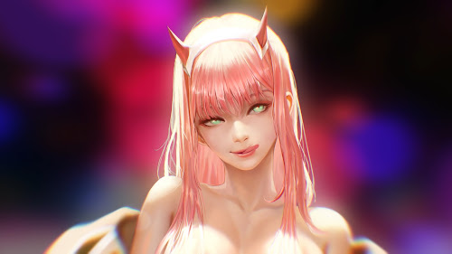 Zero Two Waiting For You Live Wallpaper