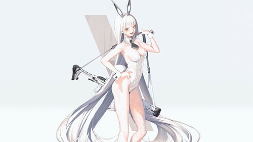 Blanc – Goddess of Victory: Nikke Live Wallpaper