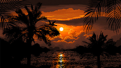 The Wonder Of Creation At Sunset Live Wallpaper