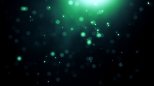 Green Particles Live Wallpaper