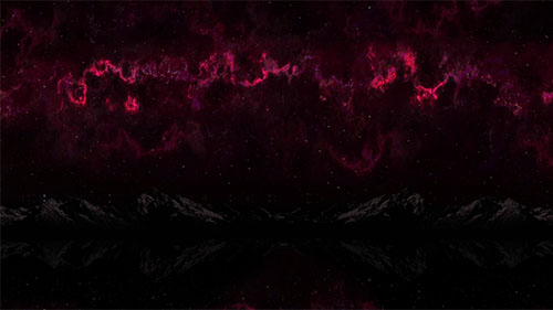 Infinite Nebula (Center) – Triple Monitor Live Wallpaper