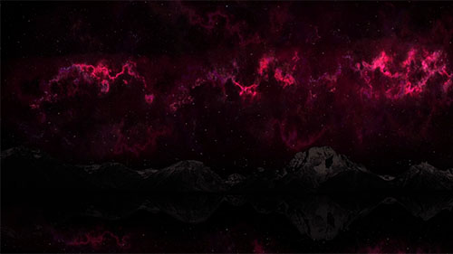 Infinite Nebula (Left) – Triple Monitor Live Wallpaper