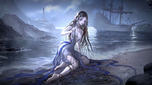 Lamia Tidal Whisperer   Lost Indefinitely Live Wallpaper