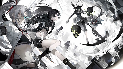 Punishing: Gray Raven - Black★Rock Shooter Live Wallpaper