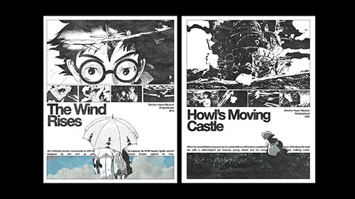 Studio Ghibli Duo Motion Posters Live Wallpaper