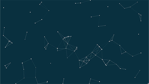Connecting Dots - Audio Visualizer - Web Wallpaper