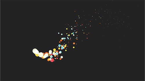 Fun Particles - Web Wallpaper