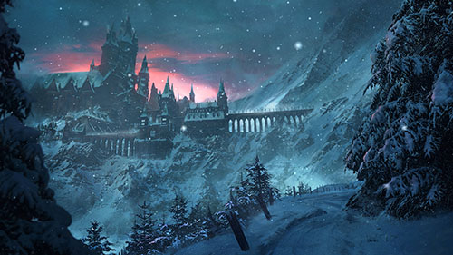 Winter Castle Live Wallpaper